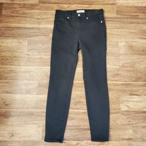 Madewell Size 26 9" High-Rise Skinny Jeans